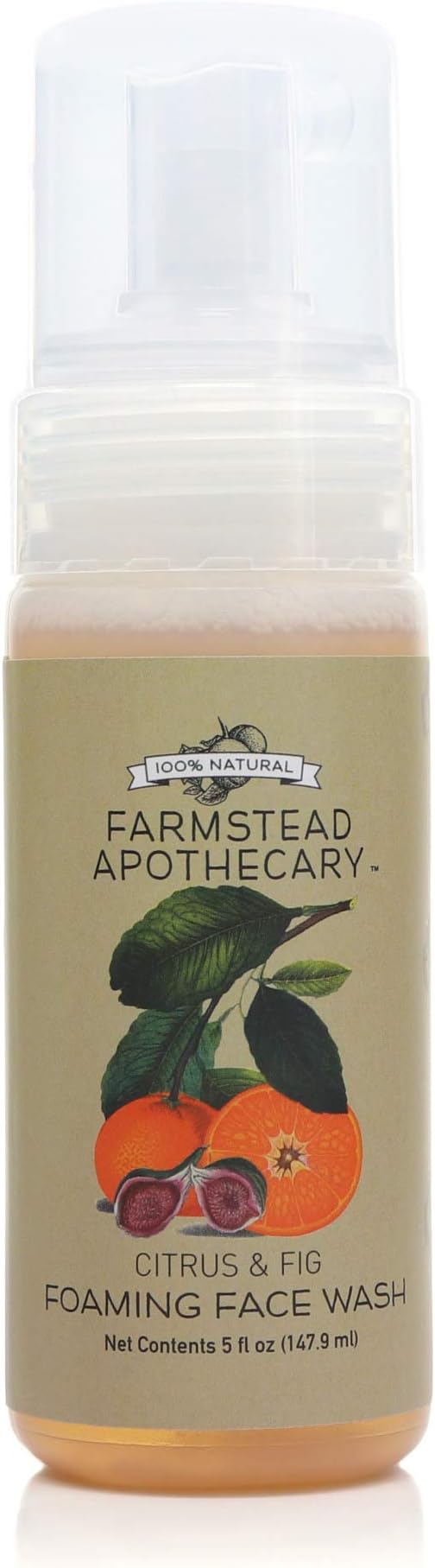 Farmstead Apothecary, Face Wash Citrus Fig, 5 Fl Oz