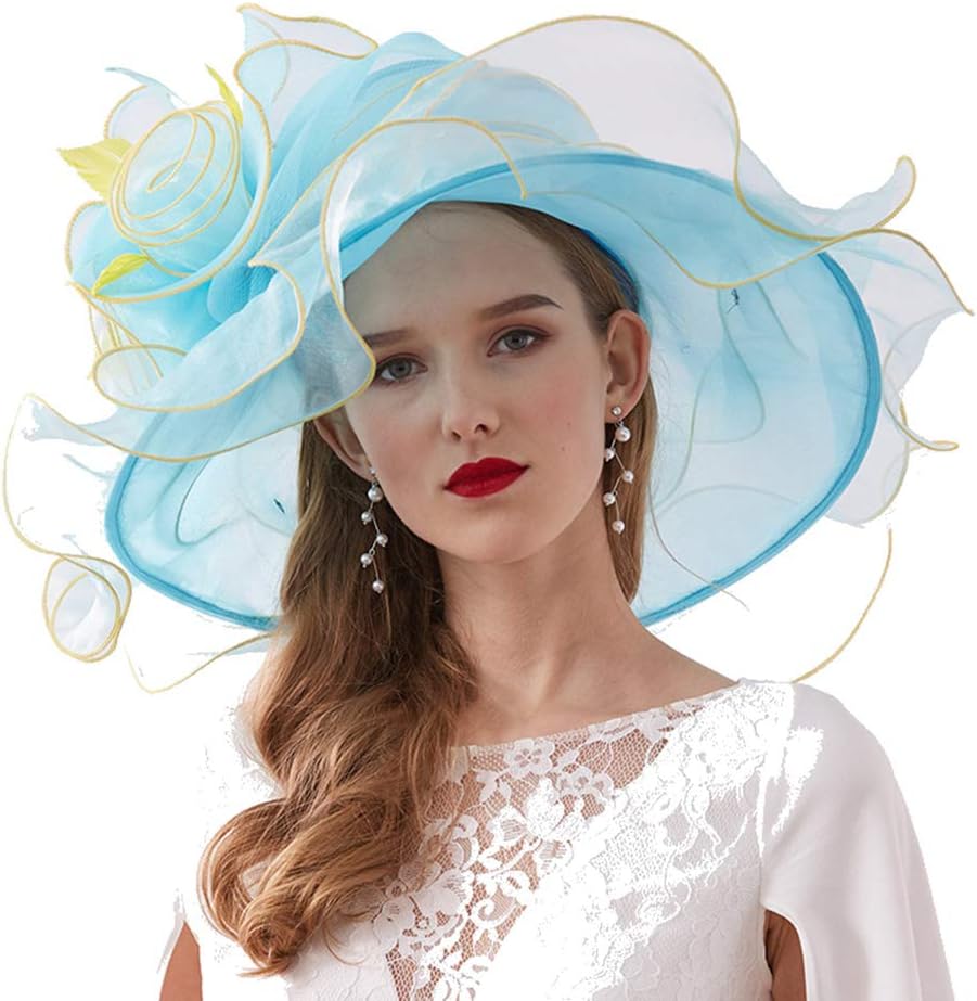 crushable organza hats