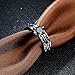 2PCS Black Gold Princess Cut CZ Wedding Engagement Band Bridal Rings Jewelry Set