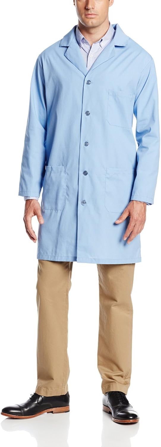 Medline Unisex Knee Length Lab Coats Clothing Jackets & Coats