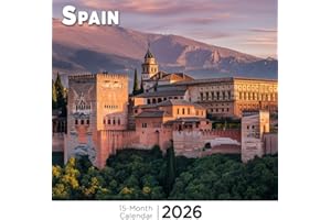 Spain 2026 Calendar: Flamenco spirit, historic cities, and Mediterranean coastlines all year