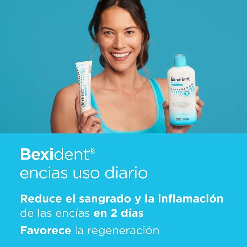 Pasta de uso diário Bexident Gums, preta, 125 ml (Pacote de 1)