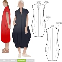 Style Arc Sewing Pattern - Toni Designer Dress (Sizes 04-16) : Amazon.ca:  Home