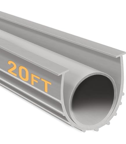 16.5Ft/5M Universal Garage Threshold Seal Strip with 300ml