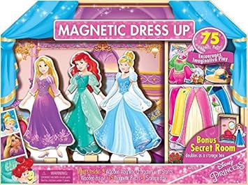 magnetic girl dress up wooden box