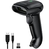 Symcode 2D Wireless Barcode Scanner,Bluetooth6.0 &amp; Wireless2.4G &amp; USB Wired Connection, 1D QR Bar Code Reader Scanner Automatic Fast Precise scanning for Smart Phone, Tablet, PC