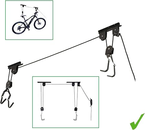 UNIVERSALER Deckenlift Fahrradlift Fahrrad Deckenbefestigung