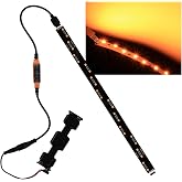 Prop And Scenery Lights Flame Special Effects Flex Strip Fire Light Kit | For Theatrical Stage Scenery And Props 24 Led 1800K Flickering Candlelight With Light Controller 9-12 Volt Dc