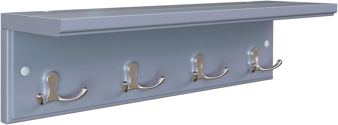 Best Wooden Coat Rack Wall Mounted With Shelf