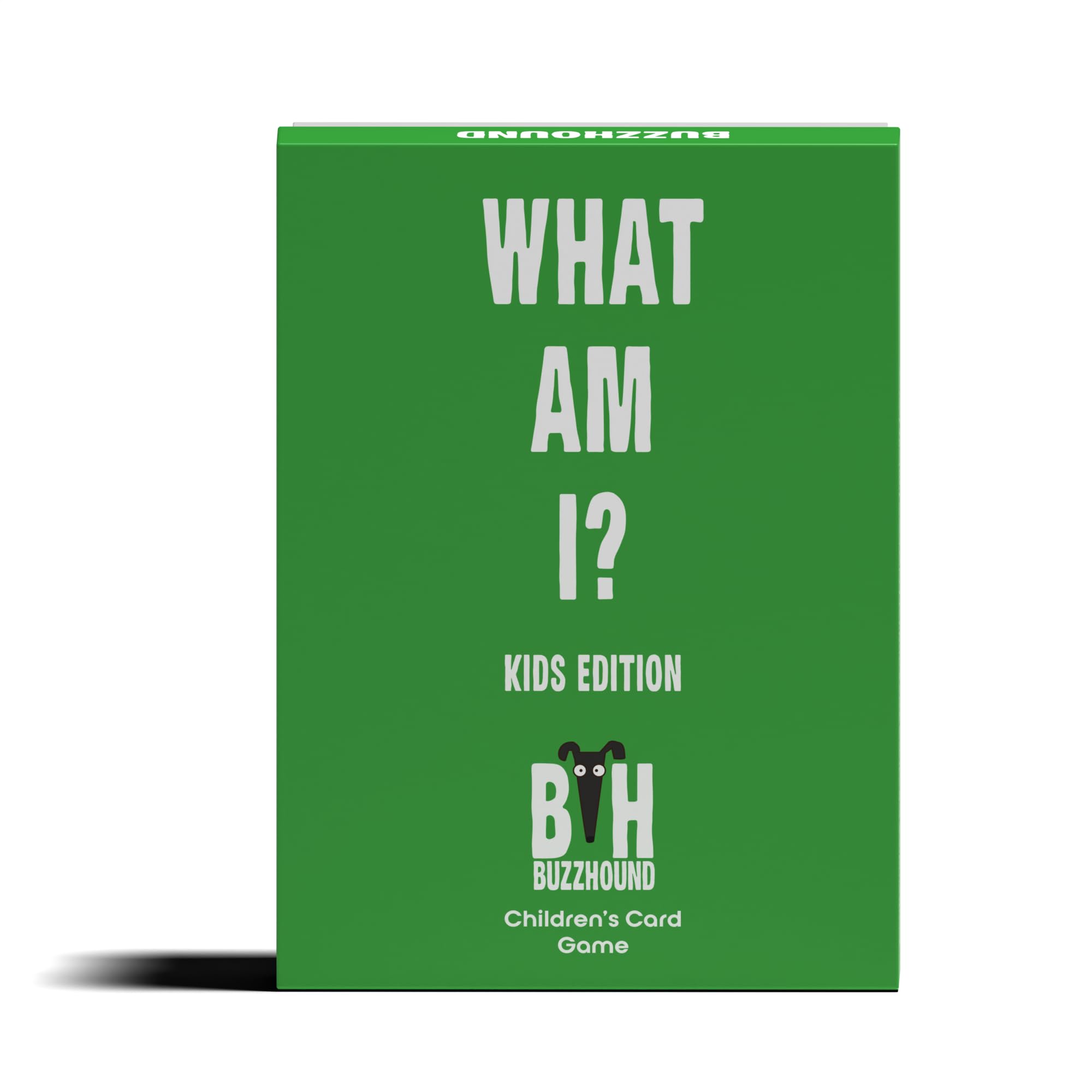 BuzzHound What Am I? Kids Riddle Game - 60-Card Set with Fun Riddles and Playful Clues - Engaging Educational Game for Family Game Night, Parties, and Classroom Activities - Perfect for Ages 6 and Up