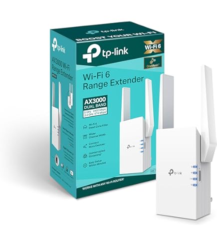 TP-Link AXE5400 Wi-Fi 6E Range Extender (RE815XE)