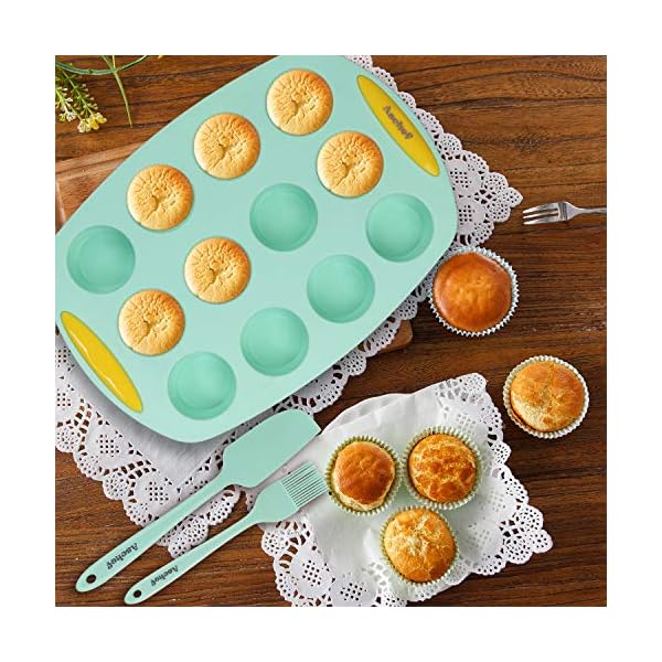 15in1-Silicone-Nonstick-Baking-Pan-Bakeware-Mold-Tools-Set-BPA-Free-Food-Grade-for-Muffin-Donuts-Pizza-Tiramisu-Cake-Tin-Tray-Pan-Sheet-Set 10in1 Nonstick Silicone Baking Cake Pan Tin Tray Sheet Mould Set for Oven, BPA Free Heat Resistant Bakeware Supplies…
