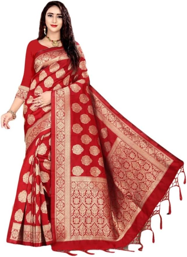New Partywear Designer Sarees for Women Banarasi Silk Saree Party Wear Saree AIR-11 Green