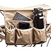 Timber Ridge Folding Table Utility Outdoor Camping Lightweight Desk with Carry Bag and Multi-Function Accessories, Brownthumb 3