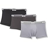 BOSS mens 3 Pack Sky Microfiber Trunk