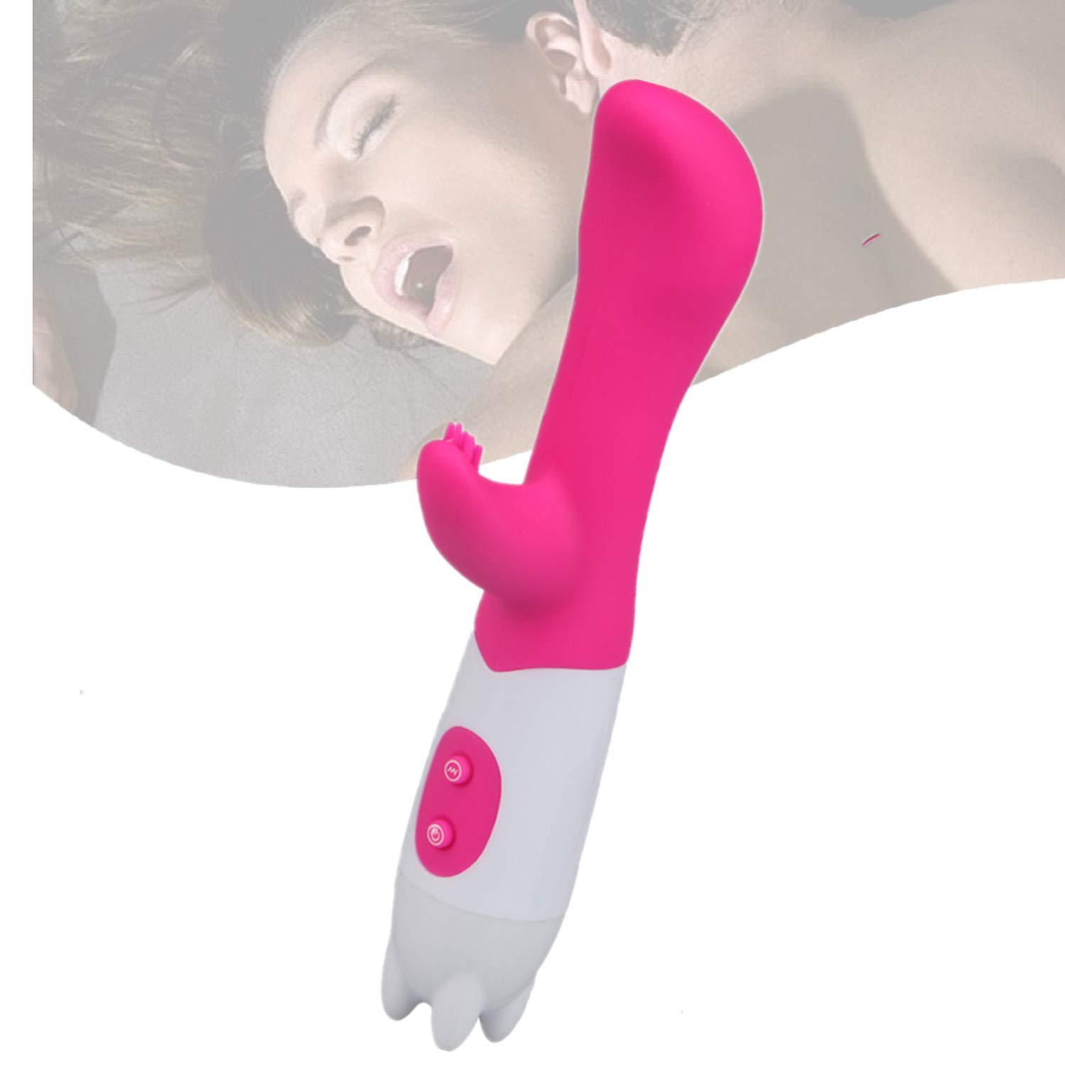 7 Modes Soft Silicone Product -You can Use Pink Product with your Partner Anytime