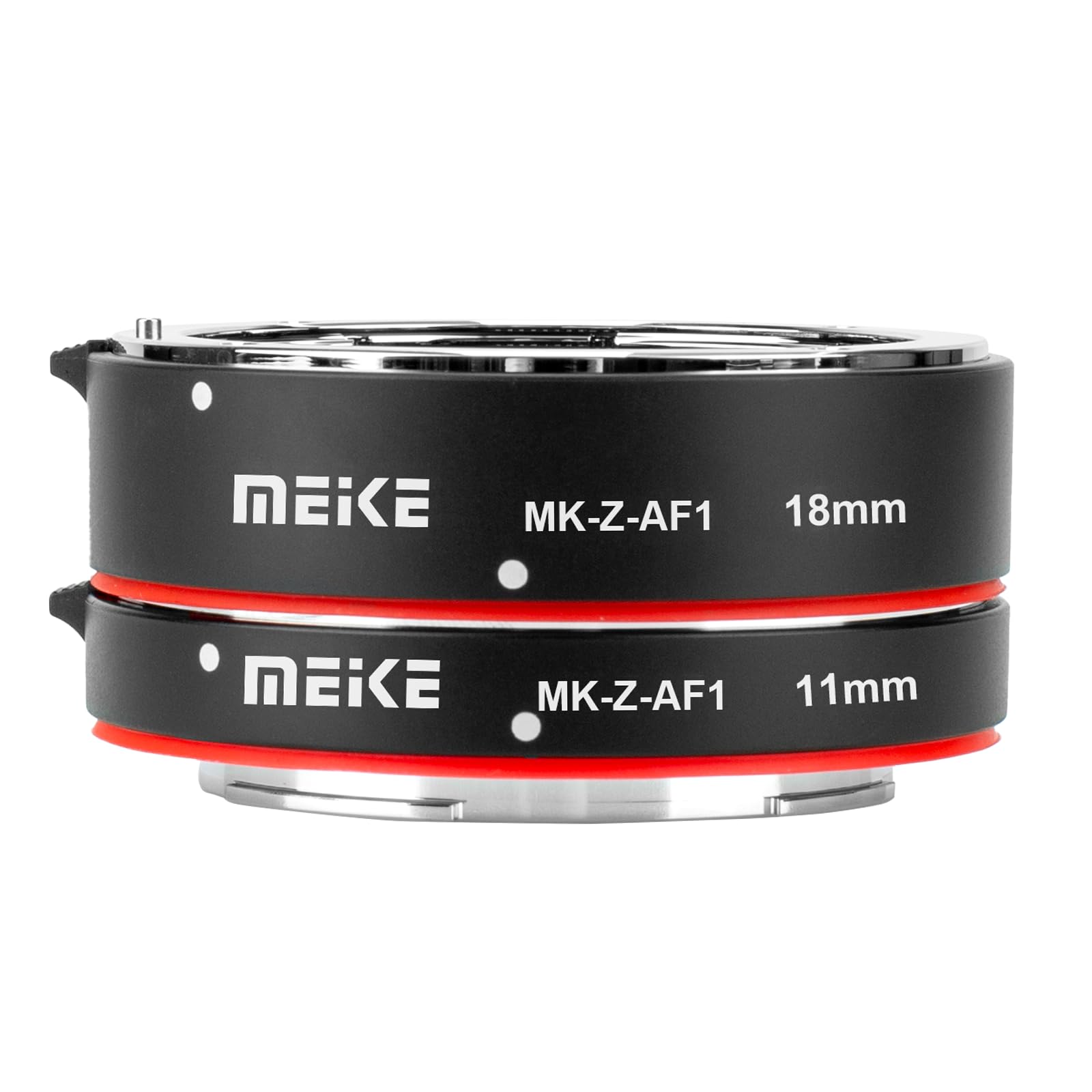 Meike MK-Z-AF1 Metal Auto Focus Macro Extension Tube Adapter Ring (11mm+18mm) Compatible with Nikon Z5 Z6 Z7 Z6II Z7II Z30 Z50 Z fc