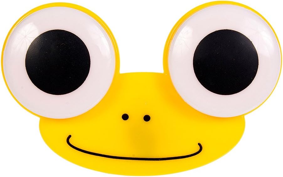 Coloured Contacts Frog Lens Case (Yellow)