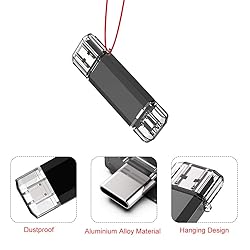 Vansuny 64GB Type C Flash Drive 2 in 1 OTG USB 3.0