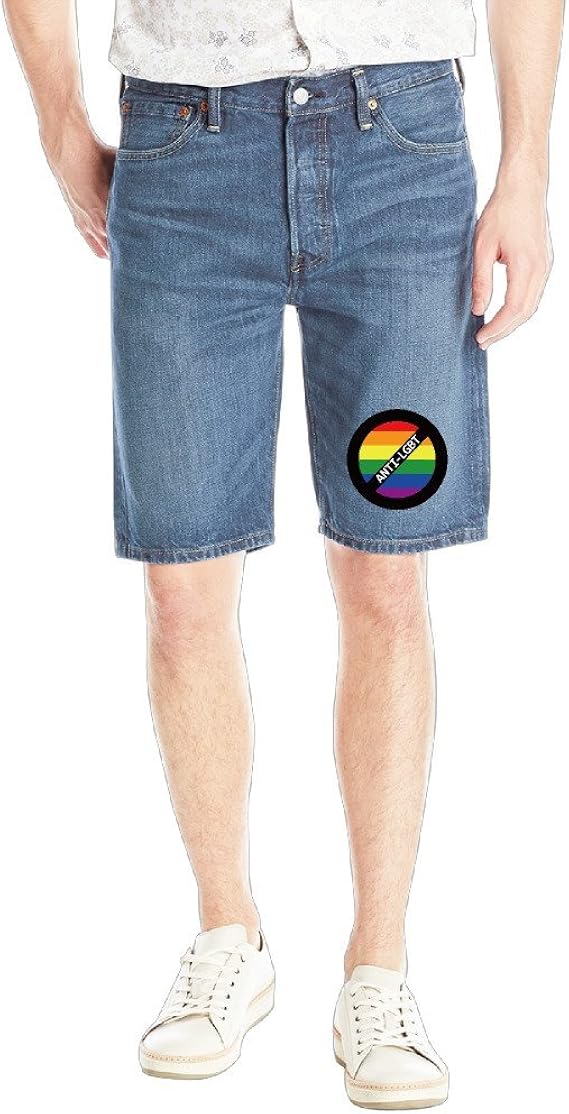 gay jean shorts