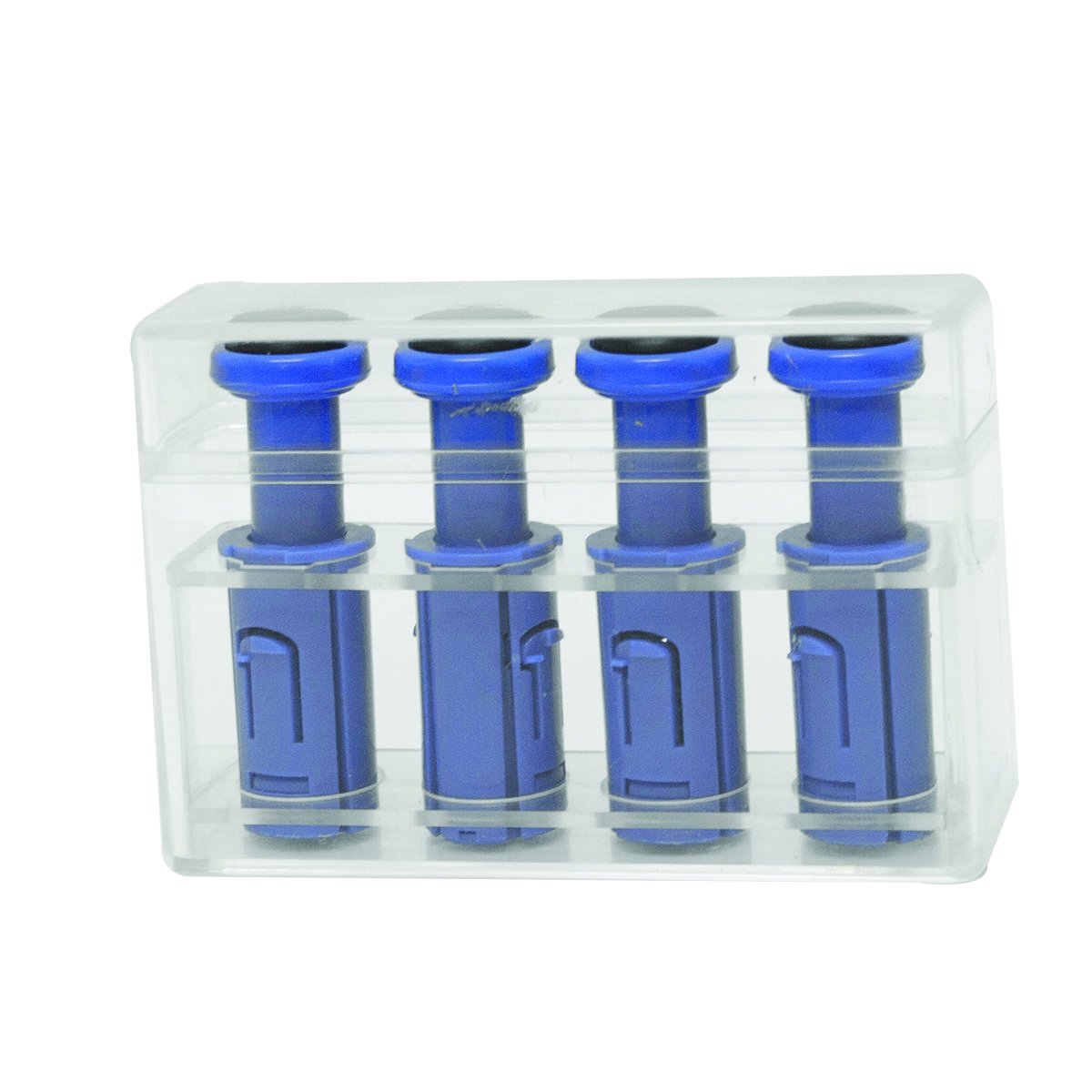 CanDo Digi-Flex Multi - 4 Additional Finger Buttons with Box - Blue (heavy)