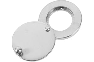 Housoutil Car Door Protector Peep Hole Covers for Door Peep Hole Covering for Apartments Door Viewer Cover Only Door Peephole Privacy Cover Peephole Cover Metal Decorate Security Door