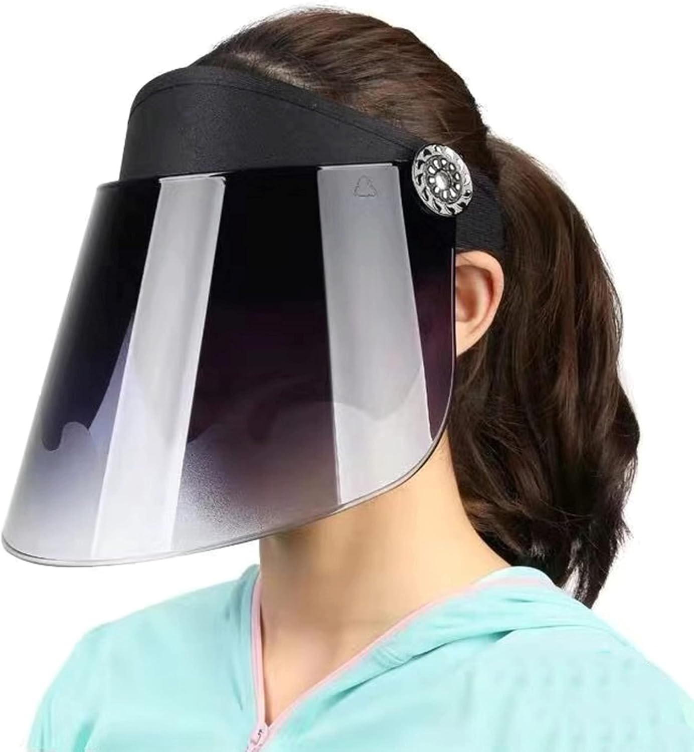 Sun PlasticVisorFace Anti UVShield Protection Hat TennisViosrs