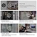 Wireless Home Security Alarm System Anti-theft Siren App for Android IOS Smartphone 1 Smart WiFi Hub 5 Contact Sensors 2 Motion Sensors 1 Doorbell Button Compatible with Alexa