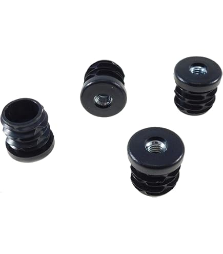 Inserti Filettati A Stella Confezione Da 16 Per Tubi Tondi - Misura 3/4" (OD), Filettatura 1/4-20, Acciaio Resistente Confezione 16 Inserti S72-244