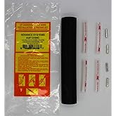 Underground Direct Burial Wire and Extension Cord Splice Kit for #10#12#14 AWG - 4 Wires - 4 Connectors, and 4 CLEAR Dual Wal