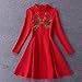C-Pioneer 2pc DIY Water-soluble Rose Flower Embroidery Applique Patches Collar Flowers Sew on Clothing Accessories