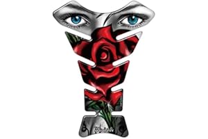 Keiti Motorcycle Tank Pad Rose Visage KT8140