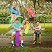RIMABLE Kids Plastic Complete Skateboard Black