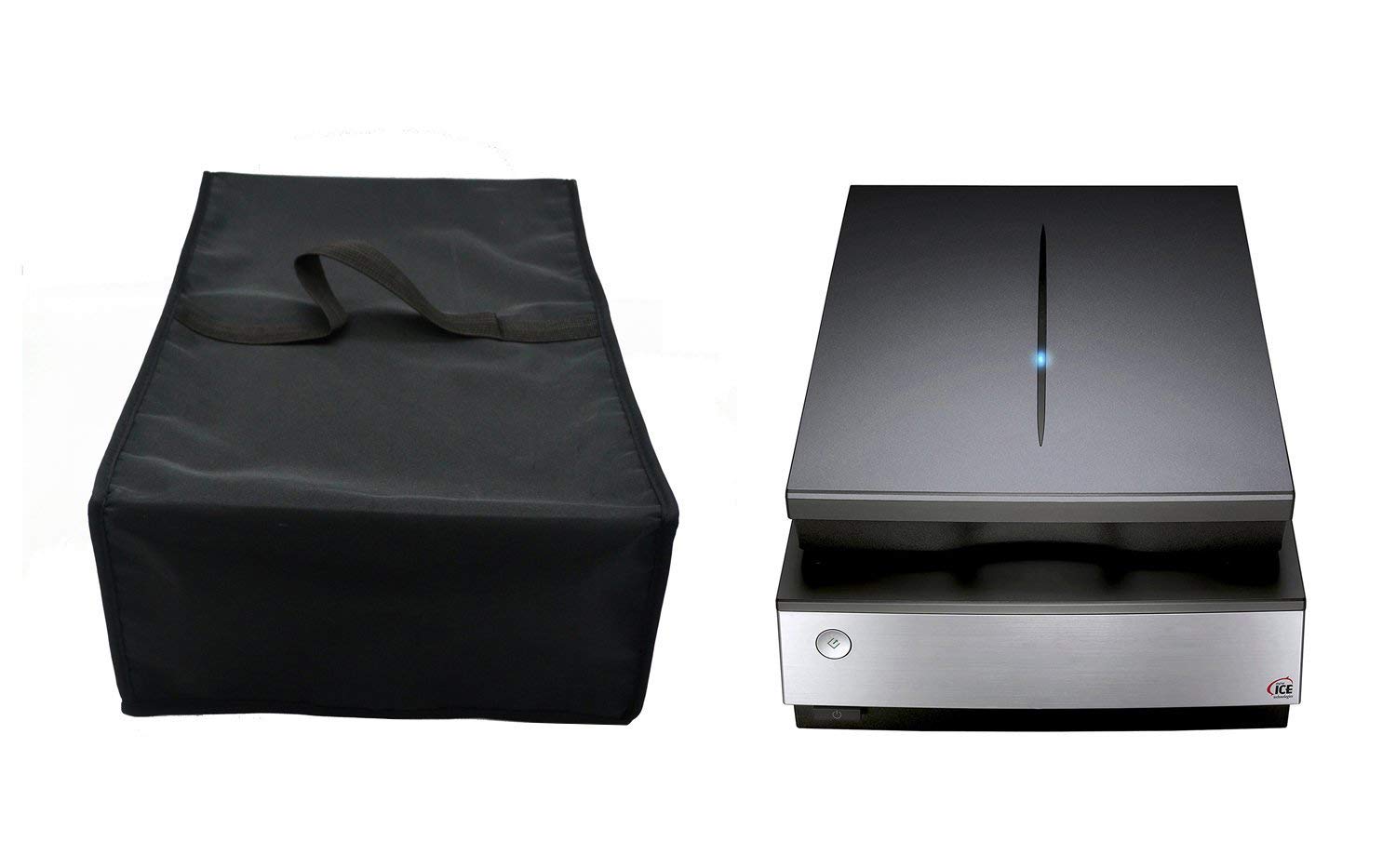 Wommty Black Color Anti-static Water-proof Nylon Fabric Printer Dust Cover Case Protector for Epson Perfection V700 / V750 / Epson Perfection V800 / V850 Pro Photo Scanner (V800)