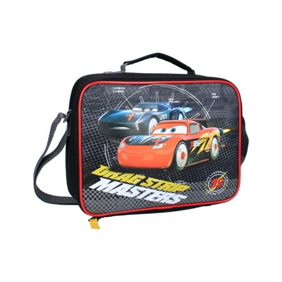 mybagstory - Lunch Bag - Cars - Children - School - Nursery - Nursery - Nursery - Nursery - Nursery - Boys Lunch Bag - Size 25 cm - Adjustable Straps - Gift Idea, Blue, S