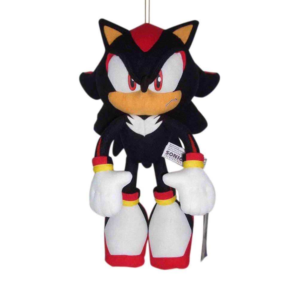 Great Eastern Sonic the Hedgehog Plush12" Shadow (GE8967) eBay