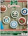 Bucilla Felt Applique Ornament Kit, Christmas Whimsy, Set of 6,
