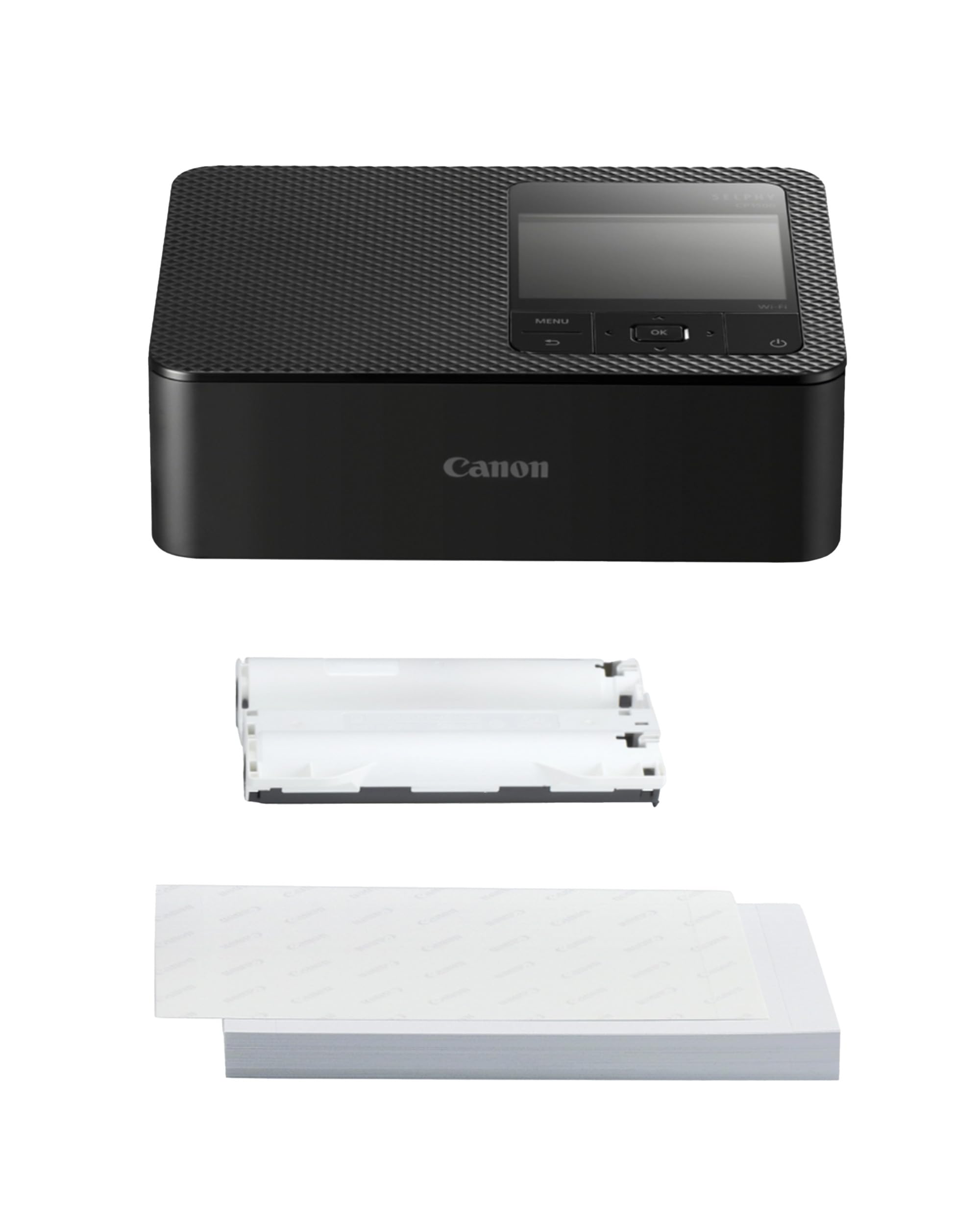 Canon SELPHY CP1500 Mini Fotodrucker für Handy, WLAN + Papierset