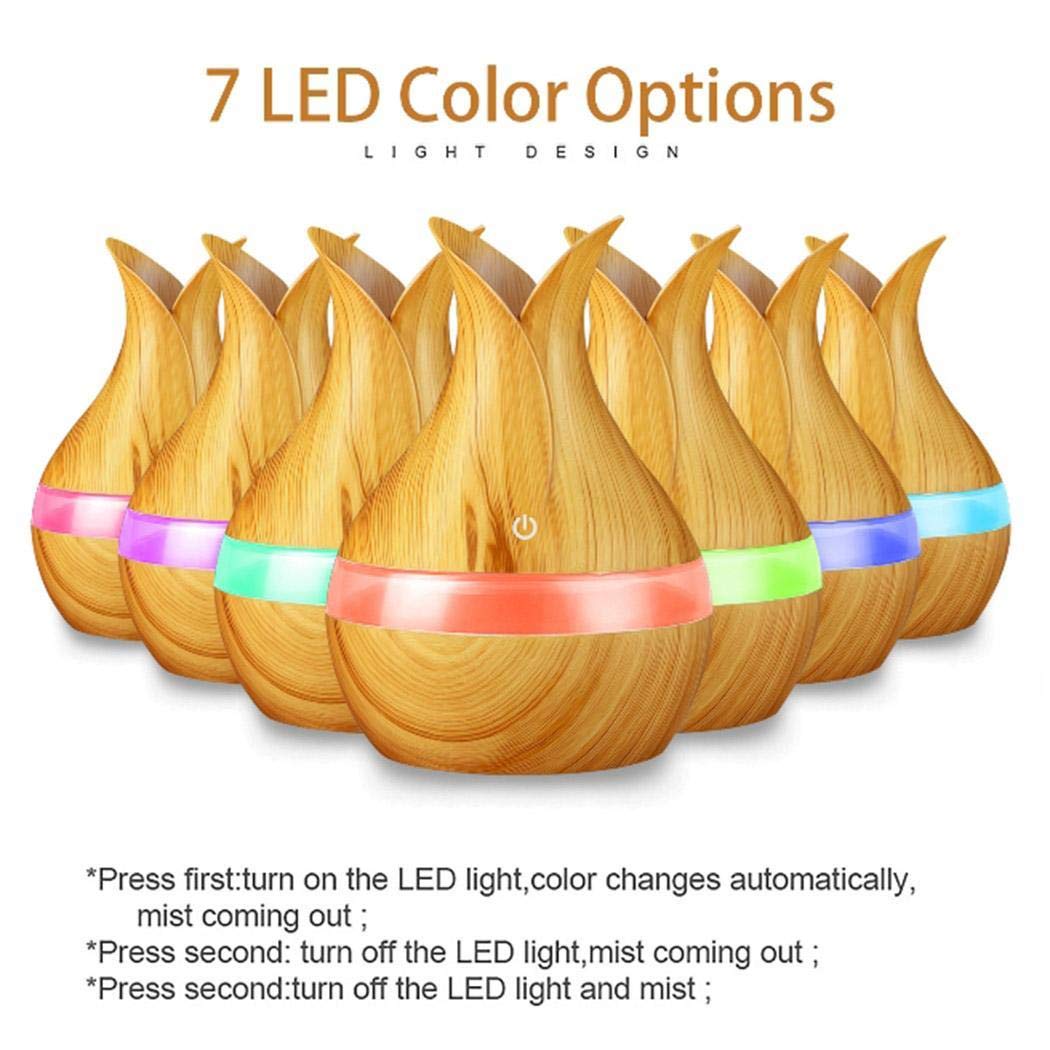 Junio1 Mini humidificador atomizador ultrasónico USB purificador de Aire de aromaterapia Mudo en casa Humidificadores