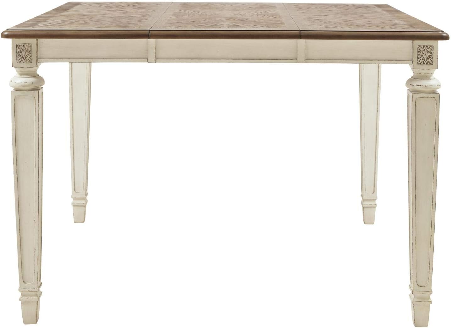 Signature Design by Ashley Realyn Dining Room Table, Two-Tone