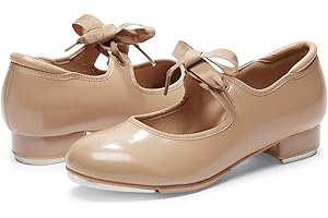 Balera Womens and Girls Mary Jane Beginner Tap Dance Shoe