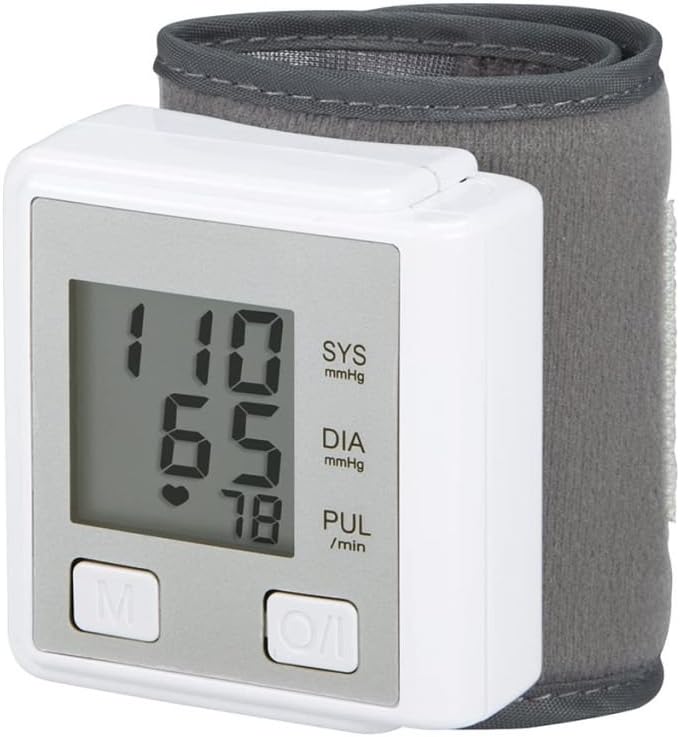 Alecto Blood Pressure Monitor Wrist White / Grey [ACB-50]
