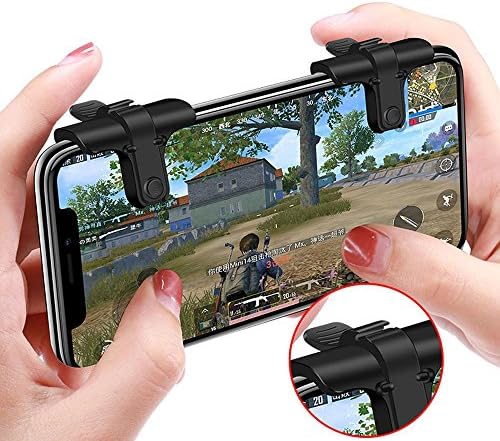 PUBG Controller, OXOQO Phone Button Sensitive Induction Shoot ＆ Aim Joystick