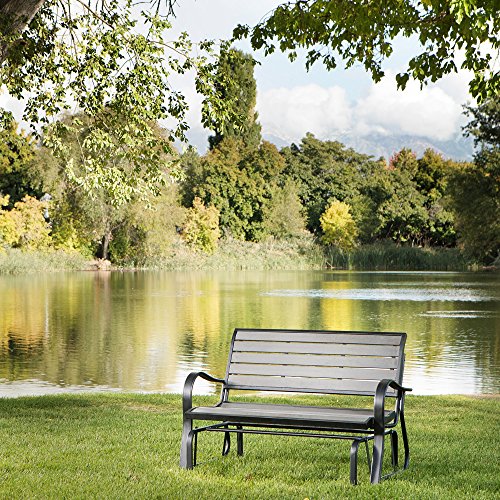 Lifetime 60276 Glider Bench, Harbor Gray Pricepulse