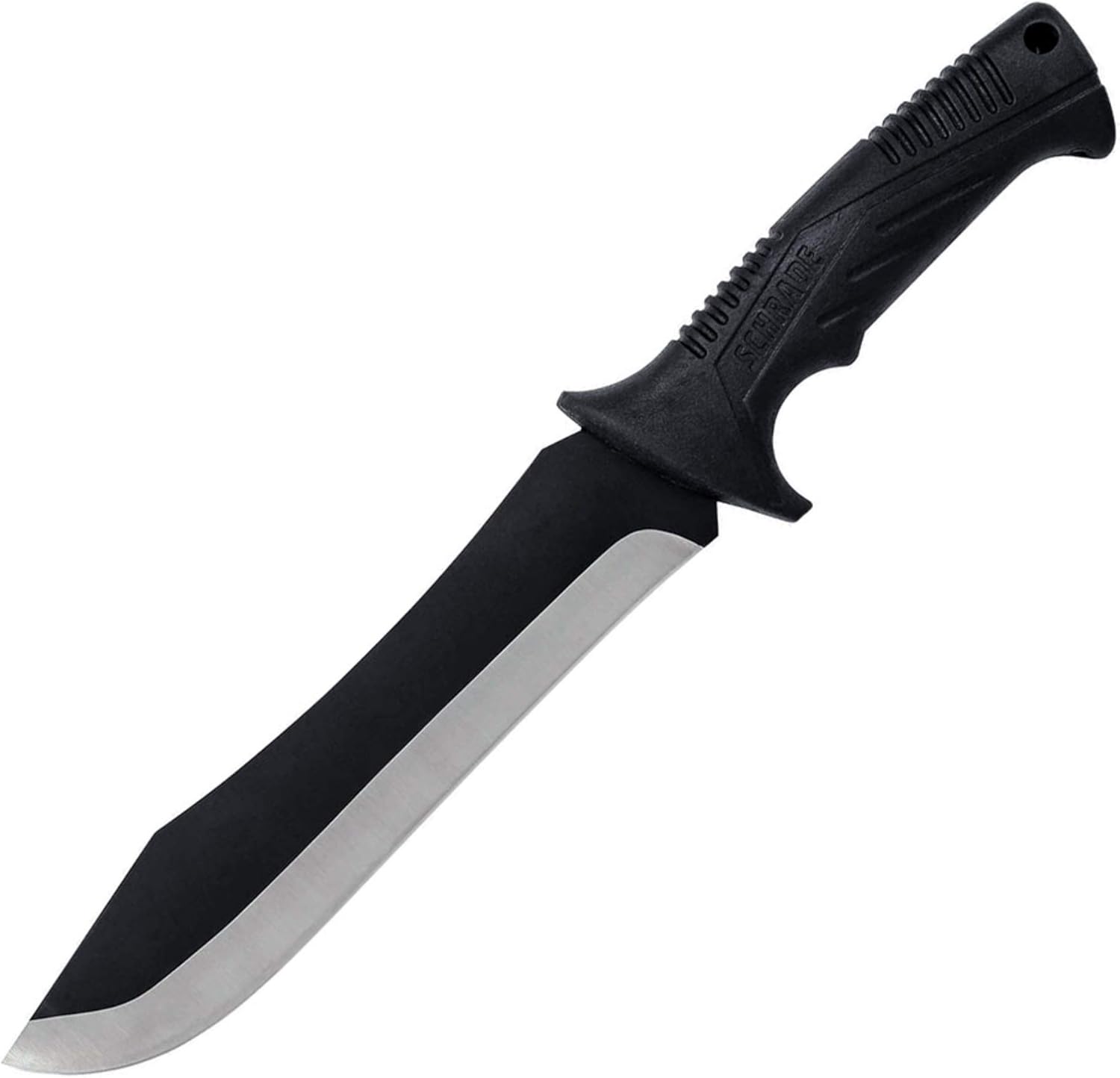 Schrade SCHCOM6CP Full Tang Hatchet and Mini Machete Combo with Stainless Steel Blades and TPR Handles for Outdoor Survival, Camping and Bushcraft : Sports & Outdoors