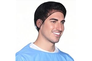 QIAN SOU Qiansou Disposable Hair Nets Durable Nylon Breathable Honeycomb Pack of 100