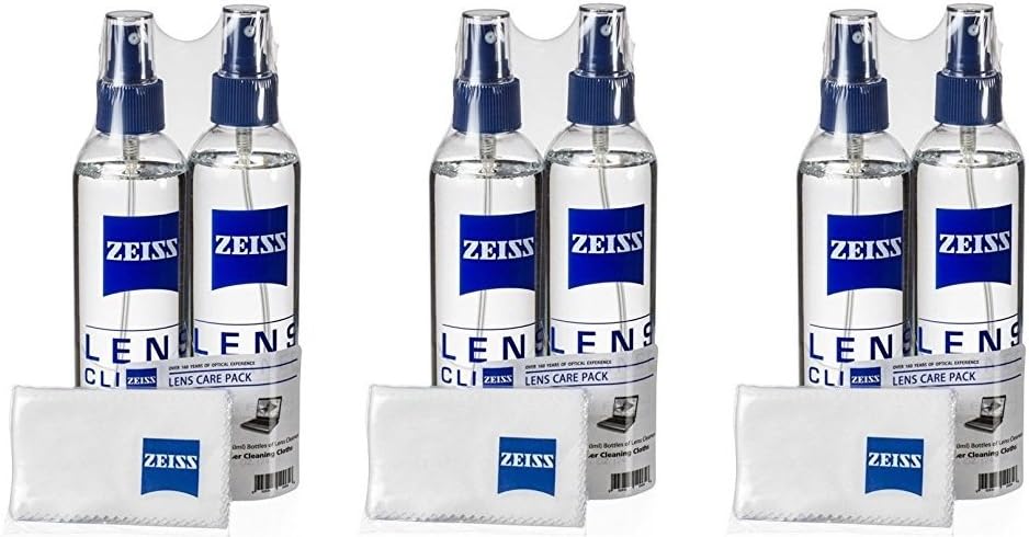 Zeiss Lens Care Pack, 6 Bottles containing 8 oz of Lens Cleaner)