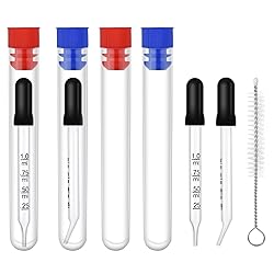 4pcs 1ml Dropper, Eye Dropper Glass with