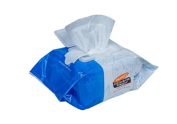 PALMER’S COCOA BUTTER PUPPY WIPES FOR BETWEEN BATHS | COCOA BUTTER WIPES FOR DOGS | PARABEN & PHTHALATE FREE DOG GROOMING WIPES FOR DOGS, PALMERS DOG BATH WIPES, 100CT