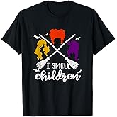 I Smell Children Funny Witch Halloween Lazy Costume Gift T-Shirt